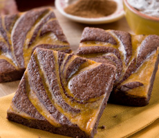 Pumpkin Spice Brownie