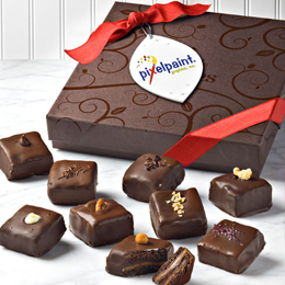 Custom Fairytale Truffles Gift with Red Bow