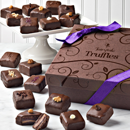 18-Piece Fairytale Truffles with Purple Bow