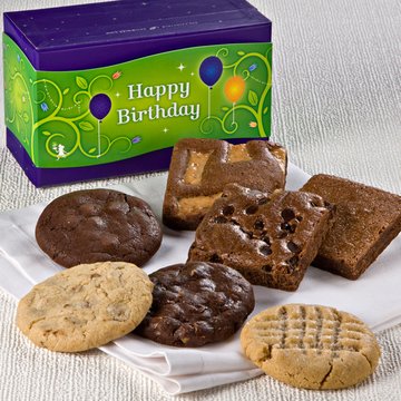 Birthday Treasure Cookie & Brownie Combo