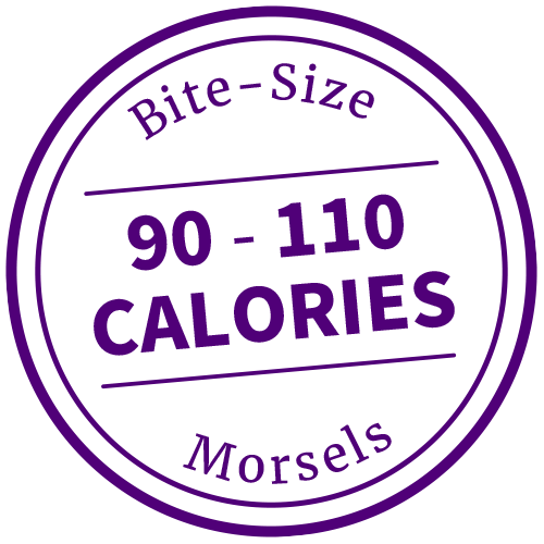 Bite-Size Morsels 90 - 110 calories