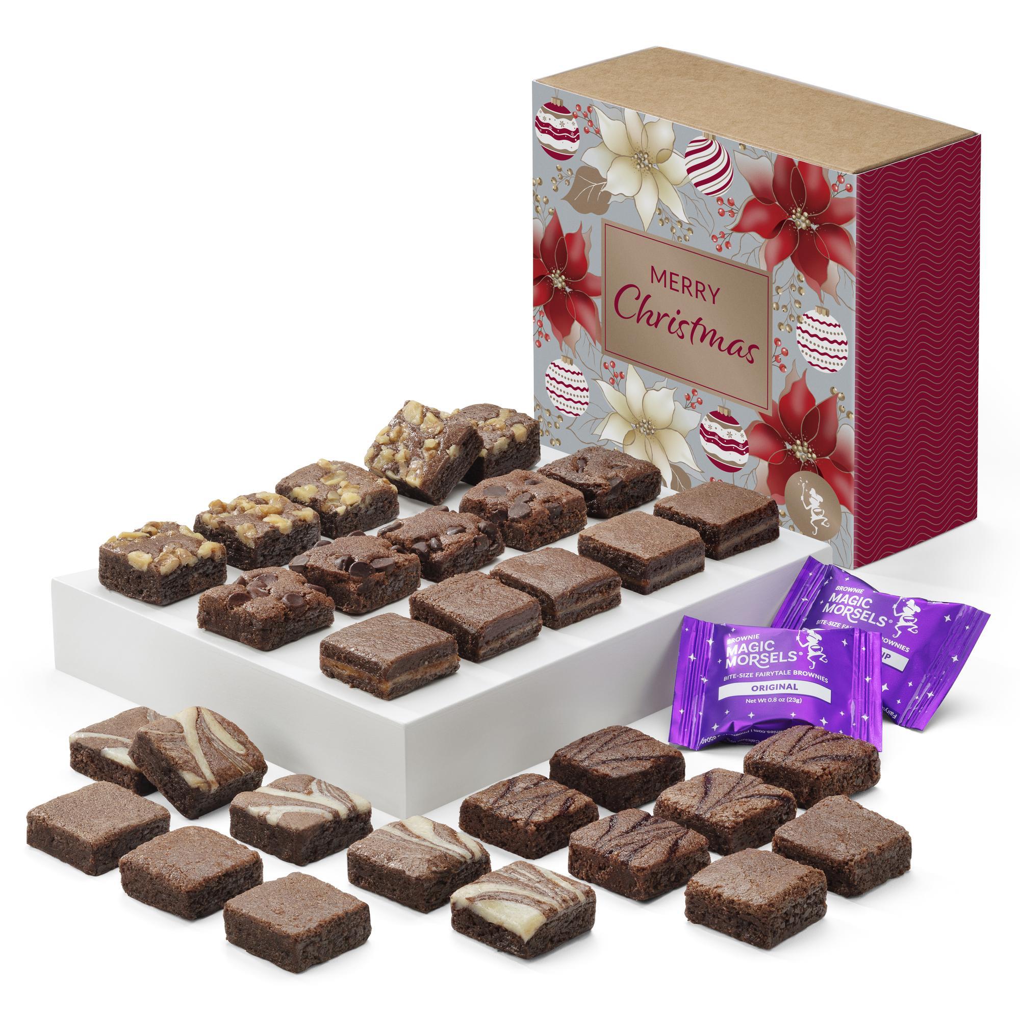 ぬいぐるみ Merrythought Cheeky Chocolate Brownie Christmas Morsel 30 | Fairytale Brownies