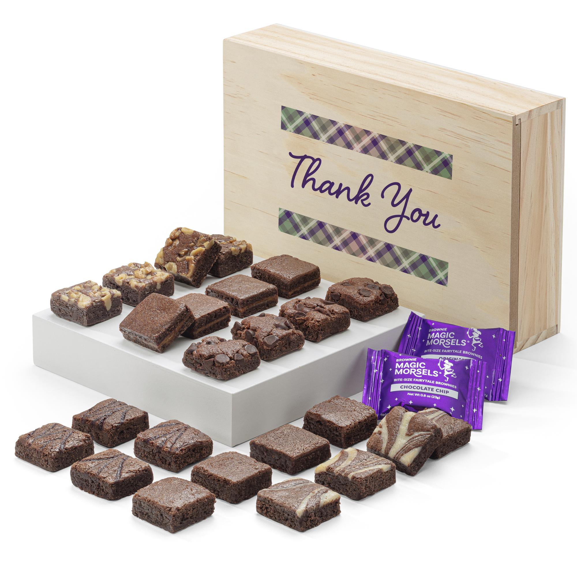 Thank You Wooden Box Morsel 24