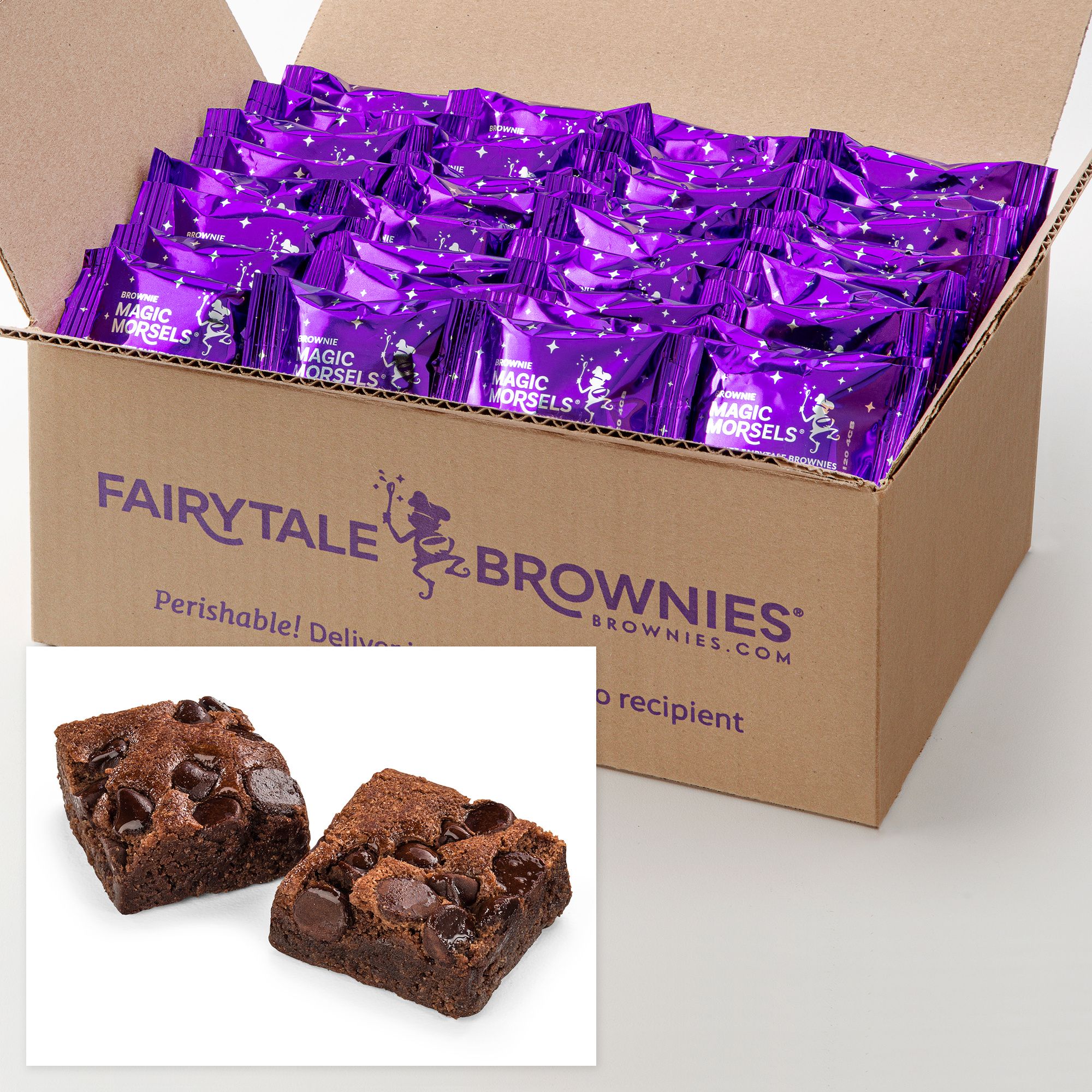 36 Bulk Chocolate Chip Morsels | Fairytale Brownies