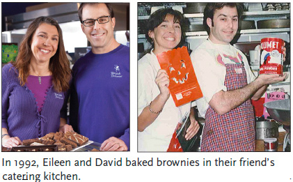 David and Eileen baking