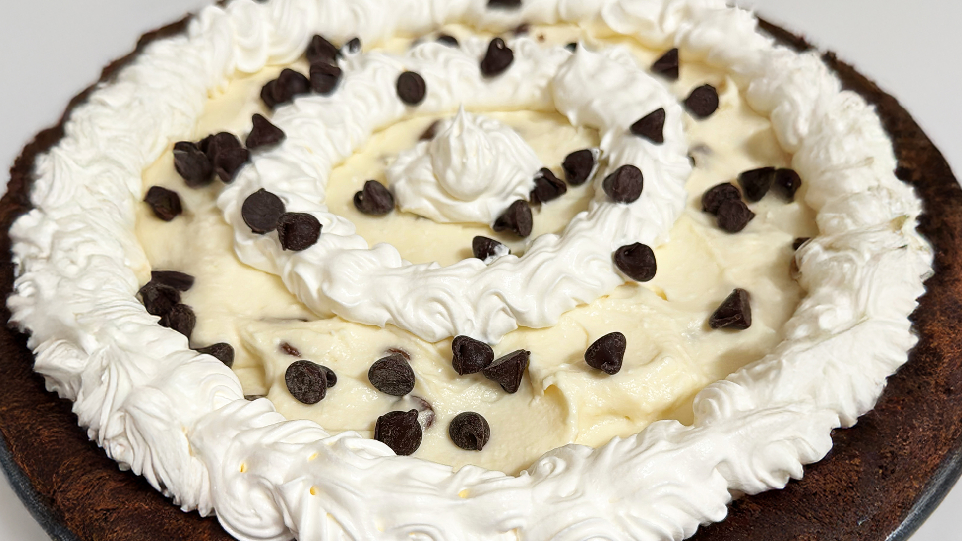 cannoli brownie pie